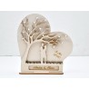 L780-Decoratiune lemn "Love tree " 20x19cm