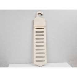 L849-Cuier din lemn pentru cravate/curele 55x12cm - 1 buc L849-Cuier din lemn pentru cravate/curele 55x12cm - 1 buc