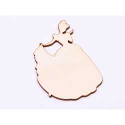 L864-Decupaj din lemn Printesa Disney 10x7 cm - 1 buc L864-Decupaj din lemn Printesa Disney 10x7 cm - 1 buc