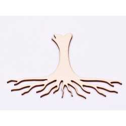 L869-Decupaj din lemn Radacina 5x3.4 cm - 1 buc L869-Decupaj din lemn Radacina 5x3.4 cm - 1 buc