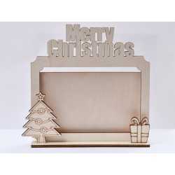 L386- Rama foto Merry Christmas orizontala din lemn 17.5 x 18 cm 1 buc L386- Rama foto Merry Christmas orizontala din lemn 17.5 x 18 cm 1 buc