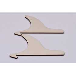 L215-Decupaj suport din lemn 17x11 cm 2 buc L215-Decupaj suport din lemn 17x11 cm 2 buc