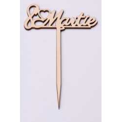 L008-Topper lemn "8 martie" 15x10cm 1buc L008-Topper lemn "8 martie" 15x10cm 1buc
