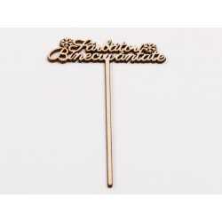 L1009-Topper din lemn "Sarbatori Binecuvantate" 15x10cm L1009-Topper din lemn "Sarbatori Binecuvantate" 15x10cm