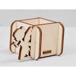 L449-Decupaj cutie lemn zana -1 buc L449-Decupaj cutie lemn zana -1 buc