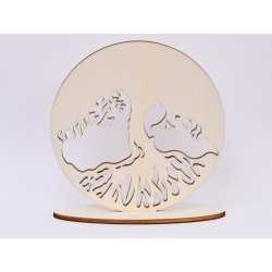 L224-Decoratiune din lemn copacul vietii cu suport diametru 15 cm 1buc L224-Decoratiune din lemn copacul vietii cu suport diametru 15 cm 1buc