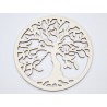 L076-Copacul vietii blank din lemn pentru licheni V6 20cm diametru - 1 buc