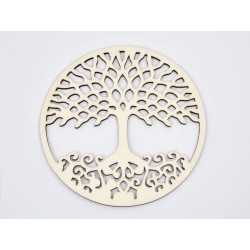L167-Copacul vietii blank din lemn pentru licheni V16 40cm diametru - 1 buc