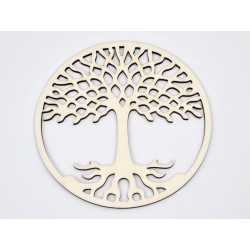 L171-Copacul vietii blank din lemn pentru licheni V17 40cm diametru - 1 buc