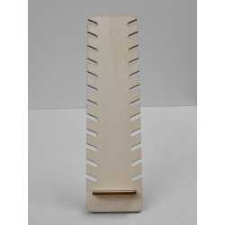 L263- Decupaj din lemn Suport Bratari/Lanturi 30x8cm L263- Decupaj din lemn Suport Bratari/Lanturi 30x8cm