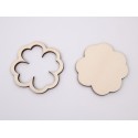 L043-Blank Trifoi lemn 5cm- set