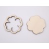 L043-Blank Trifoi lemn 5cm- set