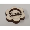 L493-Blank 3 straturi pentru licheni 5*5cm Bunica -1 buc