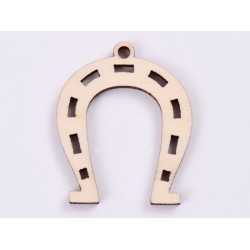 L436-Decupaj lemn 3.5*3cm Potcoava -1 buc