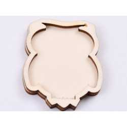 L482-Blank bufnita 2 straturi pentru licheni 5.5x4.5cm -1 buc