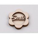 L1091-Blank 3 straturi pentru licheni 5*5cm Smile-1 buc