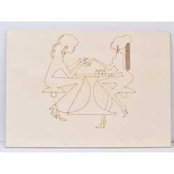 L227-Tablou personalizabil Beauty place 30x42cm 1buc