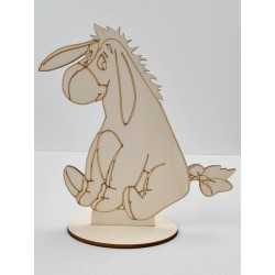 L251- Decupaj din lemn cu suport Eeyore 22x20cm L251- Decupaj din lemn cu suport Eeyore 22x20cm
