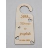 L271-Door Hanger personalizabil "Mireasa" 25x10cm 1buc