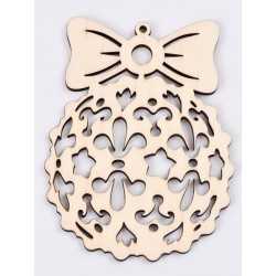 L314-Glob din lemn 10x8 cm L314-Glob din lemn 10x8 cm