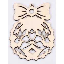 L311-Glob din lemn 10x8 cm L311-Glob din lemn 10x8 cm